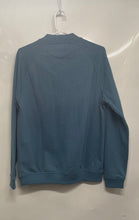 Load image into Gallery viewer, Alfani Mens Blue Long Sleeve Henley Neck Pullover Sweatshirt Size Small
