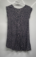 Load image into Gallery viewer, Kate Spade New York Girls Black Polka Dot Sleeveless Mini Dress Size 10Y
