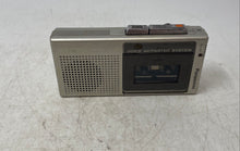 Load image into Gallery viewer, Panasonic RN-109 Silver 2 Speed Voice-Activated Microcassette Recorder Untested
