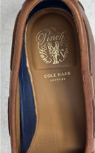 Load image into Gallery viewer, Cole Haan Mens Pinch Grand OS Brown Leather Fringe Loafer Shoes Size 10.5M
