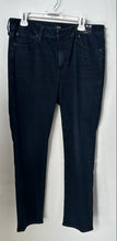 Load image into Gallery viewer, Express Mens Blue Denim Pockets Stretch Straight Leg Jeans Size 34X30
