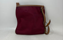 Load image into Gallery viewer, Michael Kors Womens Kempton Burgundy Inner Pocket Adjustable Strap Crossbody Bag
