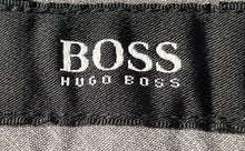 Load image into Gallery viewer, Hugo Boss Mens Gray Printed Flat Front Slash Pocket Chino Shorts Size 32R

