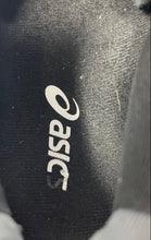 Load image into Gallery viewer, Asics Womens Gel-Cumulus 25 1012B440 Black Striped Tennis Shoes Size 8.5 Narrow
