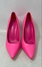 Load image into Gallery viewer, Cape Robbin Womens Goddess Pink Pointed Toe Dollar Sign Stiletto Pump Heels 7M
