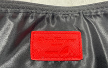 Load image into Gallery viewer, Salvatore Ferragamo Parfums Unisex Magnifica Black Leather Travel Toiletry Pouch

