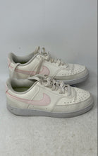 Load image into Gallery viewer, Nike Womens Court Vision Low Next Nature White Blush Pink Sneaker Shoes Size 7.5

