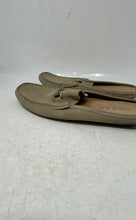 Load image into Gallery viewer, Carro Mens Beige Leather Slip-On Driving Loafer Shoes Size EUR 45
