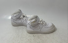 Load image into Gallery viewer, Nike Boys Air Force 1 Mid DH2935-111 White Lace-Up Sneaker Shoes Size 9C
