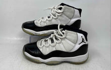 Load image into Gallery viewer, Nike Kids Air Jordan 11 Retro 378038-100 White And Black Sneaker Shoes Size 5Y
