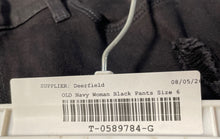 Load image into Gallery viewer, Old Navy Womens Rockstar Black Denim Distressed Skinny Leg Jeans Sz 6 With Tags
