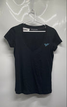 Load image into Gallery viewer, True Religion Womens Black Graphic Print Short Sleeve Pullover T-Shirt Size S
