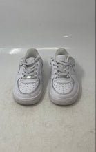 Load image into Gallery viewer, Nike Kids Force 1 Low EasyOn White Low Top Hook &amp; Loop Sneaker Shoes Size 11C
