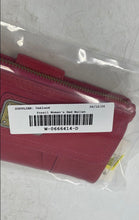 Load image into Gallery viewer, Fossil Womens Red Leather ID &amp; Credit Card Slots Bifold Wallet With Tag
