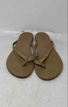 Load image into Gallery viewer, G By Guess Womens Tan Open Toe Slip-On Flat Flip Flop Sandals Size 7.5M
