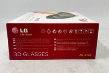 Load image into Gallery viewer, LG Model AG-S100 Black 3D Active Shutter Glasses Compatible For LCD TV

