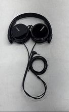Load image into Gallery viewer, Sony MDR-ZX110 Black ZX Series Wired Foldable Stereo Headphones Not Tested
