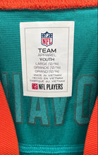 Load image into Gallery viewer, NFL Team Apparel Boys Blue Miami Dolphins Tua Tagovailoa #1 Jersey Size Large
