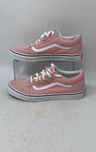 Load image into Gallery viewer, Vans Kids Old Skool 508731 Pink White Low Top Lace-Up Sneaker Shoes Size 6.5
