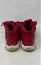 Load image into Gallery viewer, Nike Kids Jordan 11 Retro 378038-623 Red Sneaker Shoes Size 7Y Not Insole
