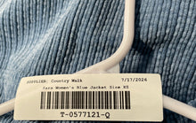 Load image into Gallery viewer, Zara Womens Blue Corduroy Long Sleeve Spread Collar Snap Front Jacket Size XS
