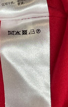 Load image into Gallery viewer, DKNY Womens Red Long Sleeve Split Neck Pleated Hem Mini Dress Size 2
