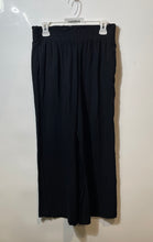 Load image into Gallery viewer, Abercrombie &amp; Fitch Womens Black Pull-On Wide-Leg Palazzo Pants Size Medium
