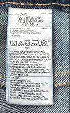 Load image into Gallery viewer, Banana Republic Womens Blue Premium Denim High-Rise Button Front Skinny Jeans 27
