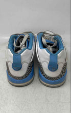 Load image into Gallery viewer, Nike Boys Air Jordan Spizike Low White Blue Lace-Up Sneaker Shoes Size 7Y
