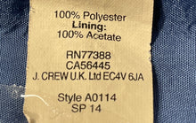 Load image into Gallery viewer, J.Crew Womens Blue Sleeveless Round Neck Short Mini Dress Size 4
