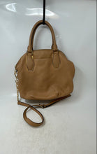 Load image into Gallery viewer, Michael Kors Womens Brown Leather Double Handle Adjustable Strap Satchel Bag
