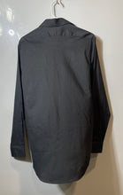 Load image into Gallery viewer, Calvin Klein Mens Gray Slim Fit Stretch Collared Dress Shirt Size 15 1/2
