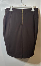 Load image into Gallery viewer, Michael Kors Womens Brown Zipper Knee-Length Straight &amp; Pencil Skirt Size 12
