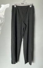 Load image into Gallery viewer, Dana Buchman Womens Gray Flat Front Pockets Straight Leg Dress Pants Size 10

