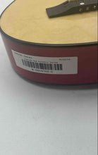 Load image into Gallery viewer, Lagrima Beige Red 6 String Right Handed Beginner Acoustic Guitar

