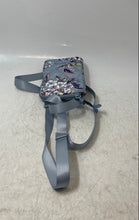 Load image into Gallery viewer, Vera Bradley Womens Blue Floral Print Adjustable Strap Crossbody Purse
