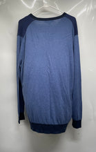Load image into Gallery viewer, Brooks Brothers Mens Blue Silk Cotton Long Sleeve V-Neck Pullover Sweater Sz XXL

