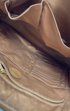 Load image into Gallery viewer, Fossil Womens Brown Inner Pockets Double Handle Shoulder Handbag
