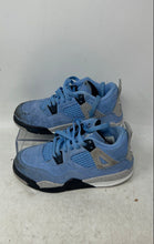 Load image into Gallery viewer, Nike Boys Air Jordan 4 Retro PS BQ7669-400 University Blue Basketball Shoes 11C
