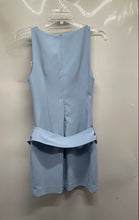 Load image into Gallery viewer, Zara Womens Blue Sleeveless Zipped Pockets Belted Mini Dress Size S With Tag
