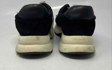Load image into Gallery viewer, Authentic Tory Burch Womens Black Low Top Lace-Up Sneaker Shoes Sz 8.5M Damaged

