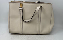 Load image into Gallery viewer, Kate Spade New York Womens Newbury Lane Loden Beige Leather Satchel Handbag
