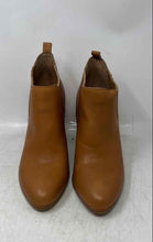 Load image into Gallery viewer, Kelsi Dagger Womens Brooklyn Brown Leather Pull-On Block Heels Ankle Boots 8.5
