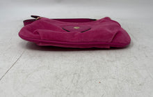Load image into Gallery viewer, Juicy Couture Womens Pink Gold Heart Shape Studded Zipper Shoulder Handbag
