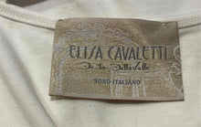Load image into Gallery viewer, Elisa Cavaletti Womens Beige Sleeveless Round Neck Tank Top Size 42/S

