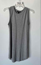 Load image into Gallery viewer, Forever 21 Womens Gray Ribbed Sleeveless Round Neck Tank Dress Size Large
