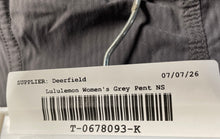 Load image into Gallery viewer, Lululemon Womens Dance Studio Gray Slash Pocket Drawstring Jogger Pants No Size
