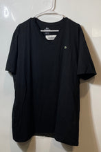 Load image into Gallery viewer, Lacoste Mens Black Pima Cotton V-Neck Short Sleeve Pullover T-Shirt Size 9
