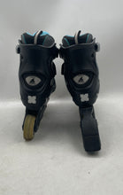 Load image into Gallery viewer, Bladerunner Womens Black Blue Cuff Buckle Hook And Loop Inline Skates Size 9
