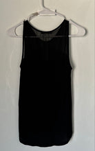 Load image into Gallery viewer, Zara Womens Black Sleeveless Collarless Round Neck Pullover Tank Top Size Medium
